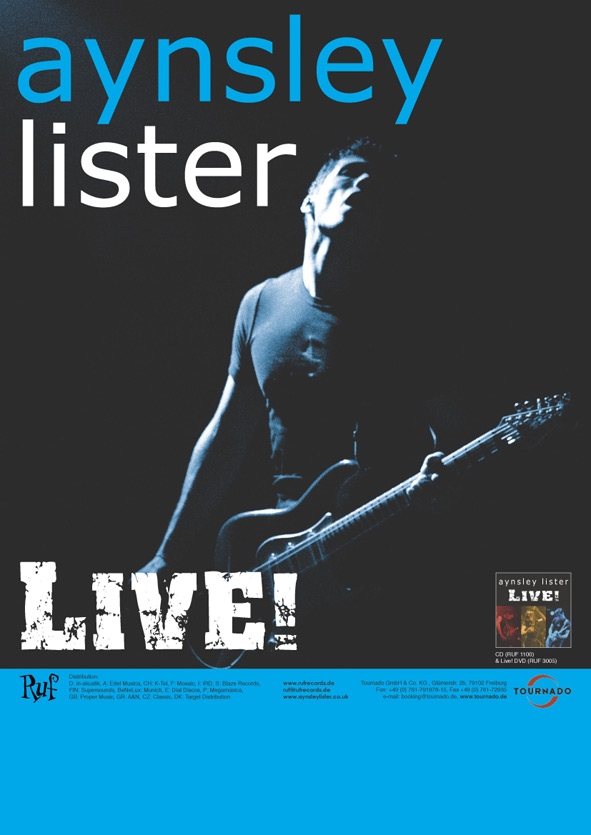Tourplakat Lister 2005 LR
